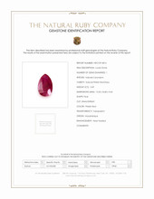 3.49 Ct. Ruby from Mozambique Scan Report