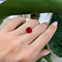 4.17 Ct. Ruby from Burma (Myanmar) Life Style