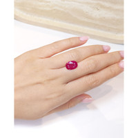 4.87 Ct. Ruby from Mozambique Life Style