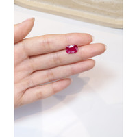 3.55 Ct. Ruby from Mozambique Life Style