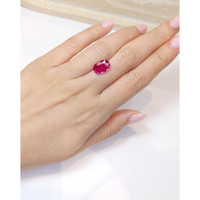 3.55 Ct. Ruby from Mozambique Life Style