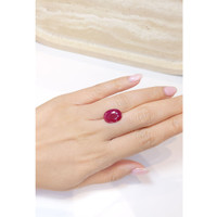 7.66 Ct. Ruby from Mozambique Life Style