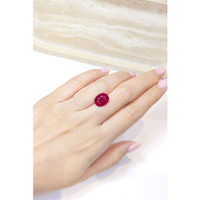 5.96 Ct. Ruby from Mozambique Life Style