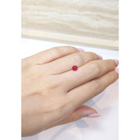 0.70 Ct. Ruby from Mozambique Life Style