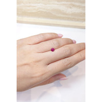 0.52 Ct. Ruby from Ceylon (Sri Lanka) Life Style
