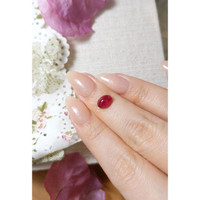 1.74 Ct. Cabochon Ruby from Mozambique Life Style