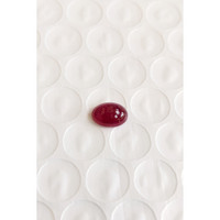 1.74 Ct. Cabochon Ruby from Mozambique Life Style