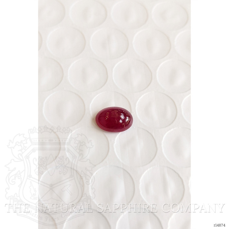 1.74 Ct. Cabochon Ruby from Mozambique
