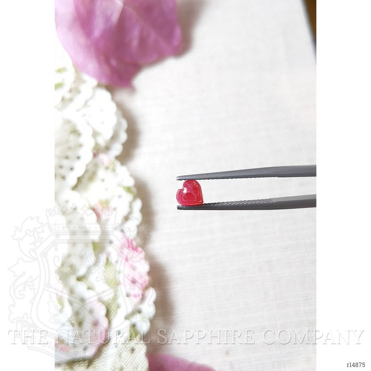 1.02 Ct. Cabochon Ruby from Mozambique