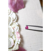 0.98 Ct. Cabochon Ruby from Mozambique Life Style