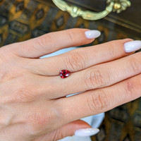 1.01 Ct. Ruby from Mozambique Life Style