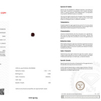 2.29 Ct. Ruby from Mozambique Scan Report