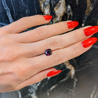 2.02 Ct. Purplish Red Ruby from Madagascar Life Style