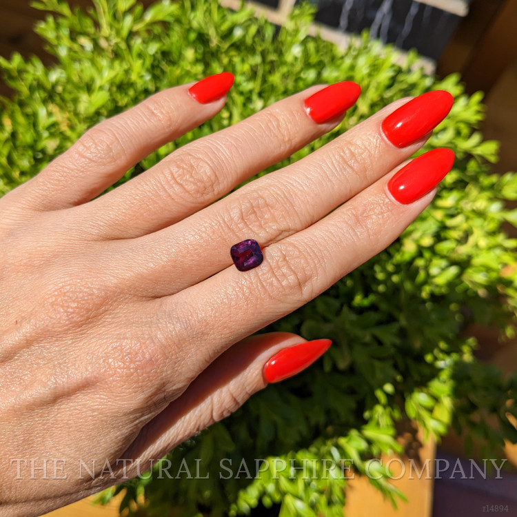 2.02 Ct. Purplish Red Ruby from Madagascar