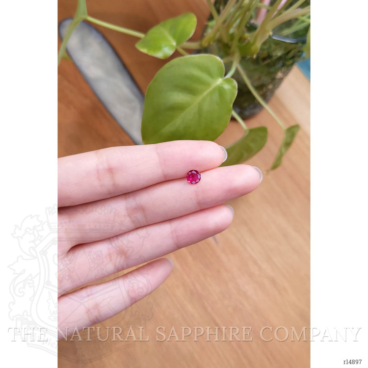 0.60 Ct. Ruby from Thailand