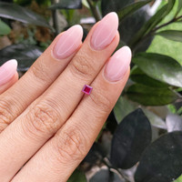 0.28 Ct. Ruby from Madagascar Life Style