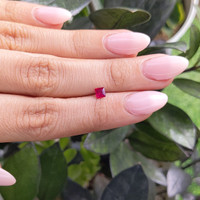 0.28 Ct. Ruby from Madagascar Life Style