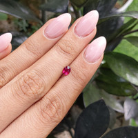 0.45 Ct. Ruby from Madagascar Life Style