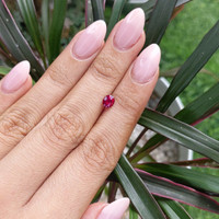 0.73 Ct. Ruby from Madagascar Life Style