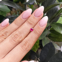 0.39 Ct. Ruby from Madagascar Life Style