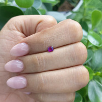0.30 Ct. Ruby from Madagascar Life Style