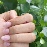 0.26 Ct. Ruby from Madagascar Life Style