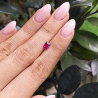 0.68 Ct. Ruby from Madagascar Life Style
