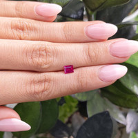 0.68 Ct. Ruby from Madagascar Life Style