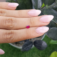 0.32 Ct. Ruby from Madagascar Life Style