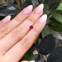 0.60 Ct. Ruby from Madagascar Life Style