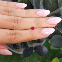 0.50 Ct. Ruby from Madagascar Life Style