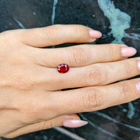 1.54 Ct. Ruby from Mozambique Life Style
