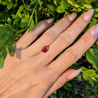 1.54 Ct. Ruby from Mozambique Life Style