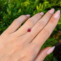 0.71 Ct. Ruby from Mozambique Life Style
