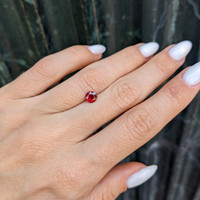 0.53 Ct. Ruby from Mozambique Life Style