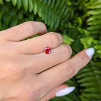 0.70 Ct. Ruby from Mozambique Life Style