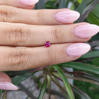 0.30 Ct. Ruby from Madagascar Life Style