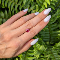 1.53 Ct. Ruby from Mozambique Life Style