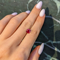 1.07 Ct. Ruby from Mozambique Life Style
