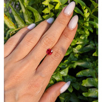 1.07 Ct. Ruby from Mozambique Life Style