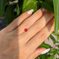0.51 Ct. Ruby from Mozambique Life Style
