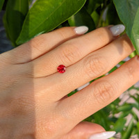0.57 Ct. Ruby from Mozambique Life Style