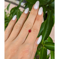 0.54 Ct. Ruby from Mozambique Life Style