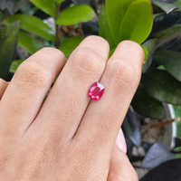 1.58 Ct. Ruby from Mozambique Life Style