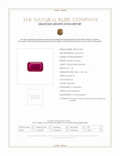 1.20 Ct. Pinkish Red Ruby from Burma (Myanmar) Scan Report