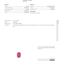 2.44 Ct. Ruby from Tajikistan Scan Report