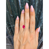 2.44 Ct. Ruby from Tajikistan Life Style