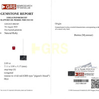 2.03 Ct. Ruby from Burma (Myanmar) Scan Report