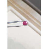 3.61 Ct. Cabochon Ruby from Thailand Life Style
