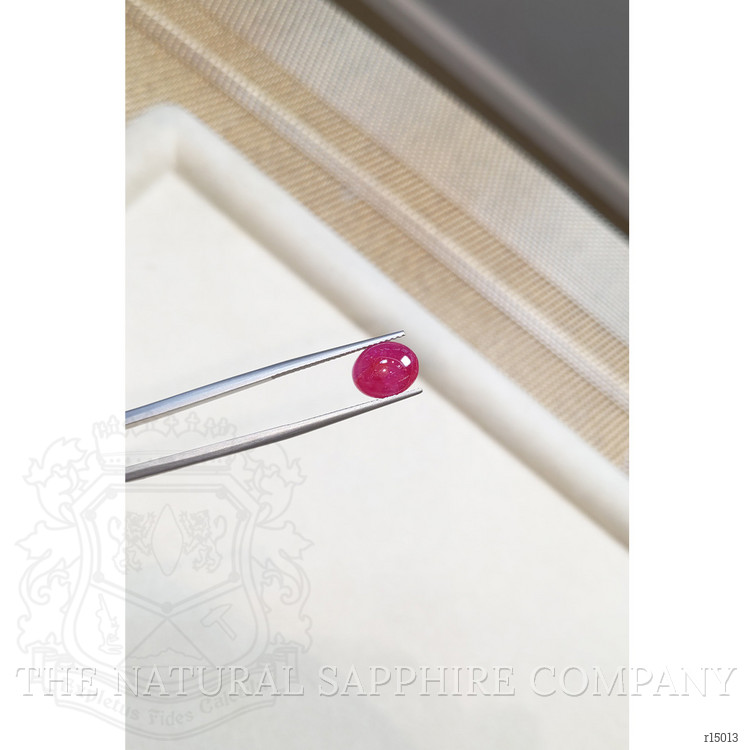 3.67 Ct. Cabochon Ruby from Burma (Myanmar)